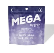 Blackberry MEGA 1:1 (CBN/THC) Sleepy Gummies - 100MG