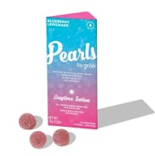 Blueberry Lemonade Pearls 3:1 (CBG/THC/CBD) Daytime Gummies - 100MG