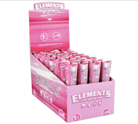 Elements Ultra Thin 6pk Pink Cones