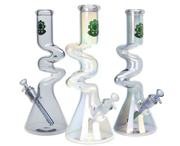SeshGear - SeshGear Electro Zig Zag Beaker Glass Water Pipe