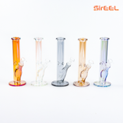 SirEEL 10" Iridized Illusion Bong with Flower Bowl