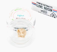 PUNCH 1G GMO Guava TIER 4 Cold Cure Rosin Badder
