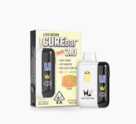WEST COAST CURE 1G Fruit Jellys Live Resin Disposable CureBar