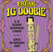 Freak Brothers - Non Infused 1g Ice Blueberry Muffin Preroll (I)