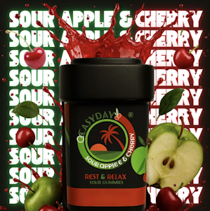 EasyDay - THC 20mg - Rest & Relax - Sour Apple Cherry - 200mg Total - Edibles