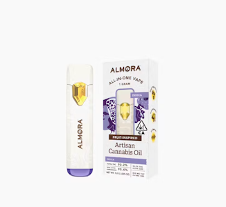 ALMORA FARMS - Almora 1G AIO Pomegranate Kush Fruit Disposable