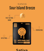 KANHA 100mg Sour Island Breeze Rosin NANO Gummies 10pk