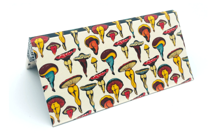 ZZZ's Collective - ZZZ's Rolling Papers King Size Slim Rolling Papers + Tips - "Shroom Booties"