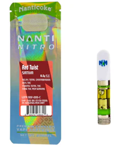 Nanticoke - Nanticoke | Nanti Nitro | Vape Cartridge - Red Twist | .5g