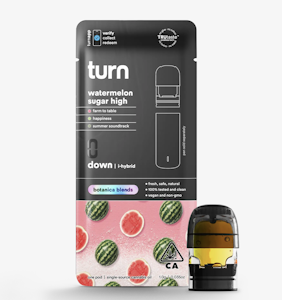 TURN - Watermelon Sugar High - 1g Botanical Blend POD