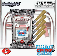 Sluggers x Backpack Boyz White Cherry Gelato Infused 3.5g 5pk