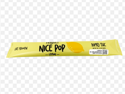 Nice Pop | Edible | Ice Pop | Lemon | 10mg