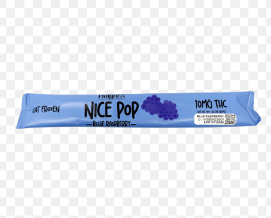 Nice Pop | Edible | Ice Pop | Blue Raspberry | 10mg