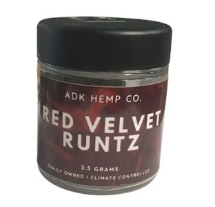 ADK Hemp Co - ADK Hemp Co | Flower | Red Velvet Runtz | 3.5g