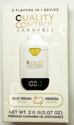 Quality Control | Vape AIO | Blue Dream x Mimosa | 2g