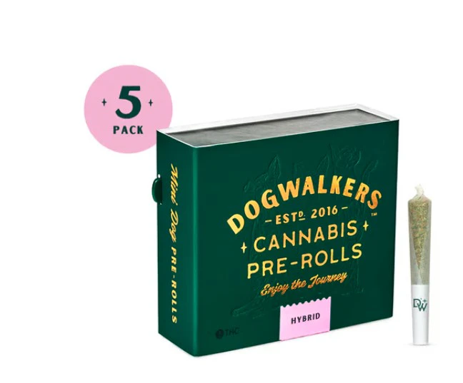 Dogwalkers - Afternoon Delight #4 5pk Pre-Rolls - 1.75g Main Image