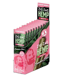 Zig-Zag - Summer Slice | Hemp Wrap | 2 Pack (Zig-Zag)