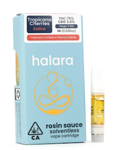 HALARA - Tropicana Cherries - Rosin Sauce Solventless - 1g (S) - Halara