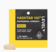 LEVEL 100mg Single Indica Hashtab 100
