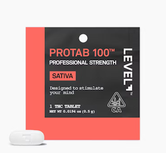 Level - LEVEL 100mg Single Sativa Protab 100