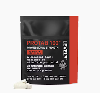 Level - LEVEL 1000mg Sativa Protab 100 10pk