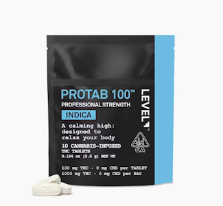 Level - LEVEL 1000mg Indica Protab 100 10pk