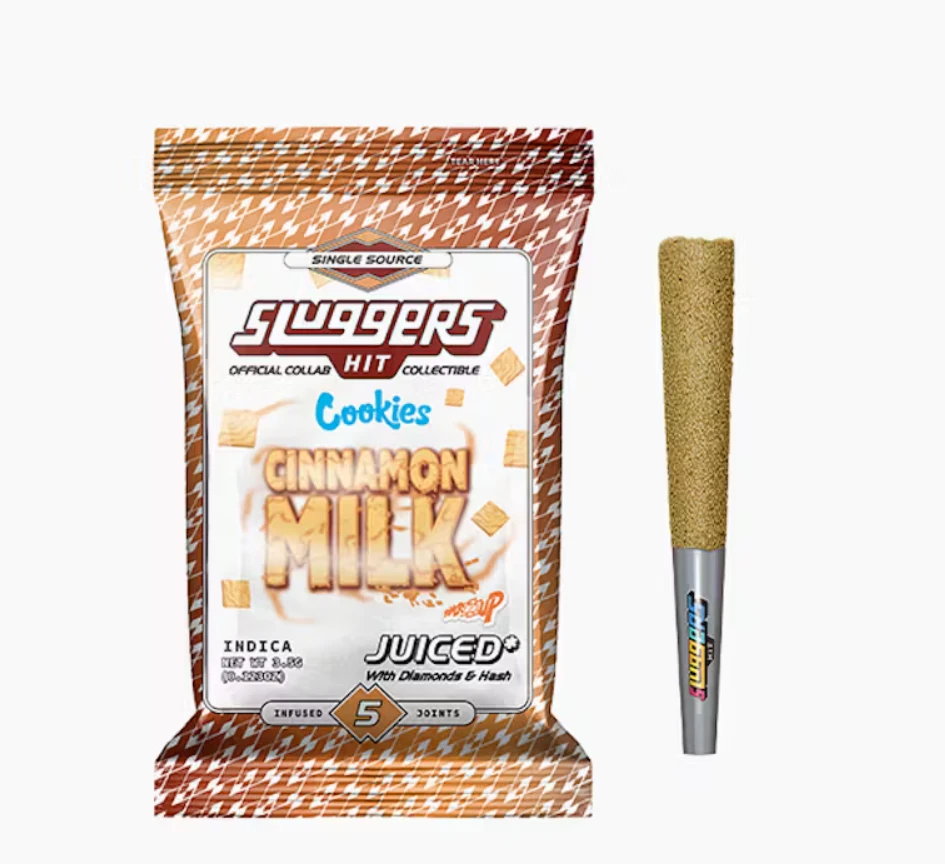 SLUGGERS HIT - Sluggers | Infused Preroll - 3.5g 5pk - Cinnamon Milk Main Image