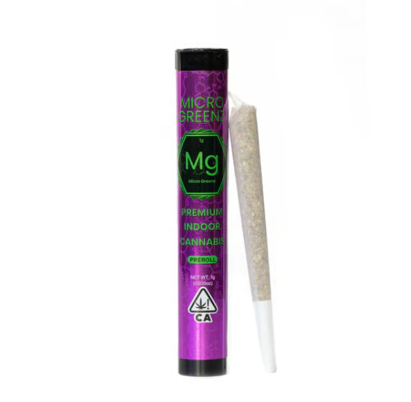 MICRO GREENS - Micro Greenz - Preroll - Cherry Pie x Grape Jelly - 1G Main Image
