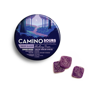 CAMINO - Camino Sours -  100mg Gummies - Blackberry Dream 1:1:1 THC:CBN:CBD
