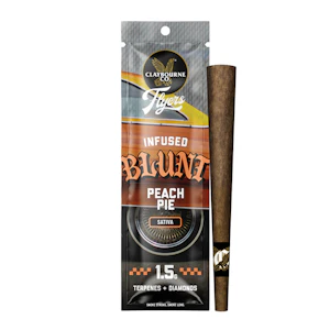 CLAYBOURNE CO. - 1.5g Peach Pie - Claybourne Flyers Infused Blunt