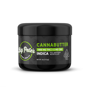 Big Pete's - Big Pete's Cannabutter Indica Jar 1,000mg THC