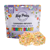 Big Pete's Fruity Blast Crispy Marshmallow Treat Indica 100mg