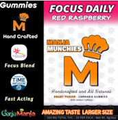 Focus Daily Red Raspberry Edibles