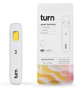 TURN - Gone Bananas - 1g Botanica Blends AIO Disposable