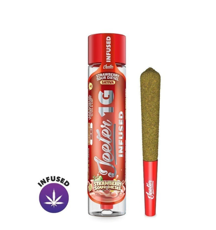 Jeeter - Jeeter - 1g Infused Preroll - Strawberry Sour Diesel Main Image