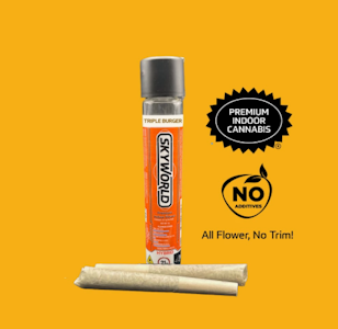 Sky World - Sky World | Pre-roll - Triple Burger 2pk | 1g