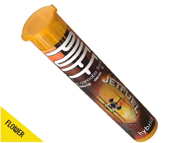 PUFF - Jet fuel -Hybrid- 28.54% THC | 1g (Pre-roll) | Puff     -Q6 FRONT