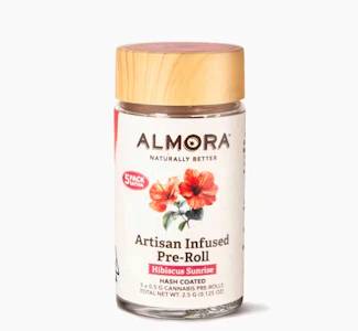 ALMORA FARMS - Almora 2.5G Hibiscus Sunrise Artisan Infused Preroll 5pk