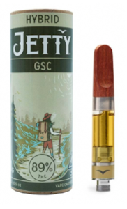 JETTY EXTRACTS - Jetty Extracts - High THC - GSC - Vape Cart - 1.0g