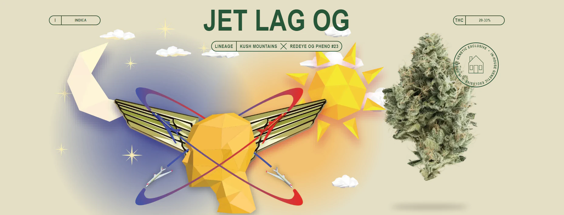 CBX - CBX - Flower - Jet Lag OG - 14G Main Image