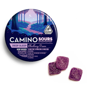 Kiva Confections - Blackberry Dream "Deep Sleep" Sours - 100MG