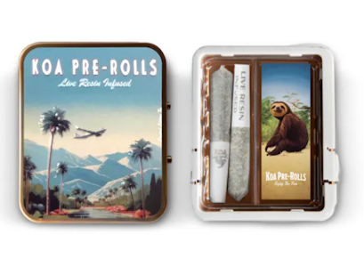 DISTRICT CANNABIS - KOA 2 Pack Infused Indica Prerolls