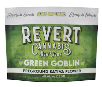 Revert - Green Goblin PRE GROUND Infused Flower 14G