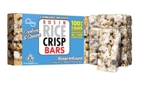 Cookies & Cream - Crispy Rice Bars w/Rosin - 100mg