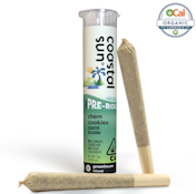Coastal Sun Infused Pre-rolls 2pk 1.5g - Chem Cookies 41%