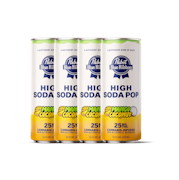 Pabst Blue Ribbon - 25mg 4pk Seltzer - Mango Coconut