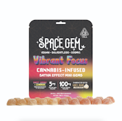 SPACE GEM 100mg Vibrant Focus Sativa Mini Gummies 20ct