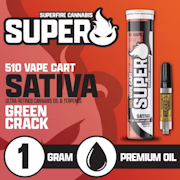 Superfire - Green Crack - 1g Cart