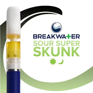 Breakwater - [REC] Breakwater | Sour Super Skunk | 0.5g Live Hash Rosin Cartridge