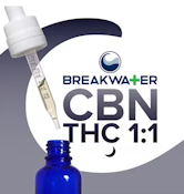 [REC] Breakwater MCT Tincture | 1:1 CBN:THC | 100mg